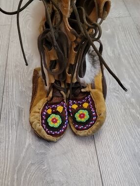Handmade Indigenous Moccasins